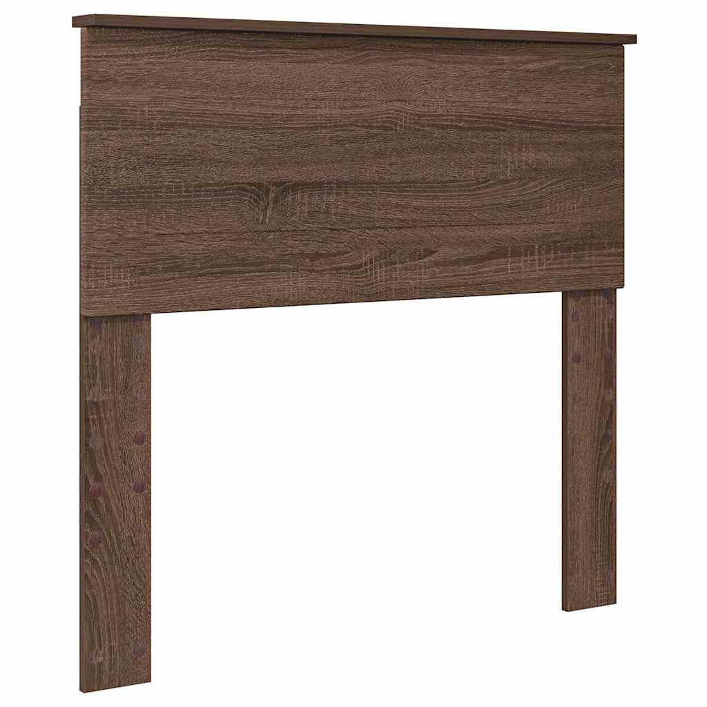 Testiera con testiera Rovere Marrone 90 cm Legno multistrato