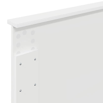 Testiera con testiera Bianco 80 cm Legno multistrato