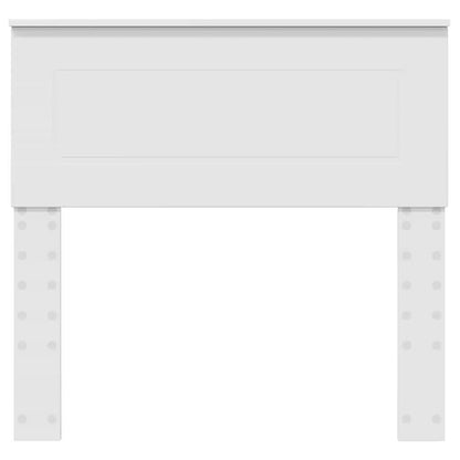 Testiera con testiera Bianco 80 cm Legno multistrato