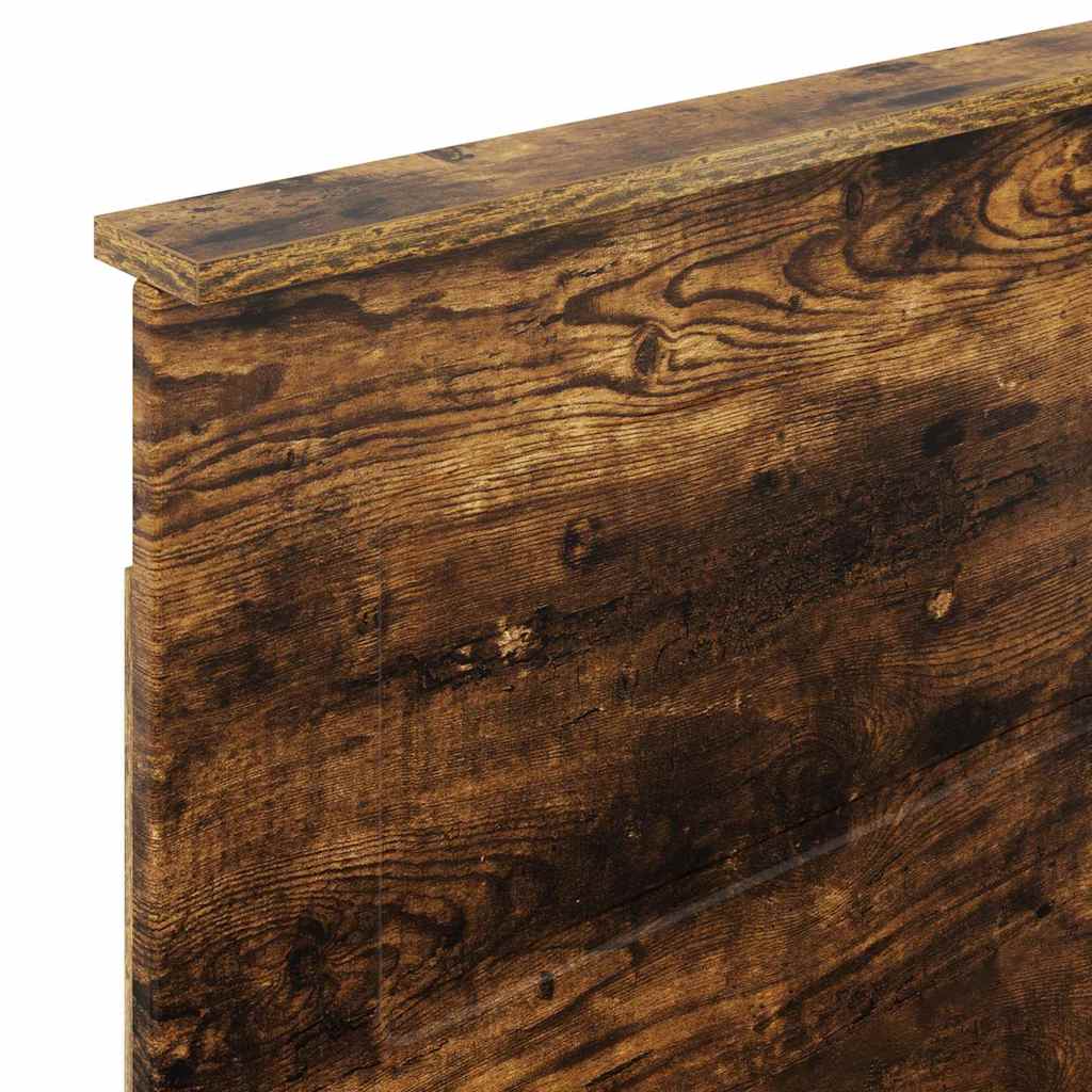 Testiera con testiera Rovere fumé 75 cm Legno multistrato