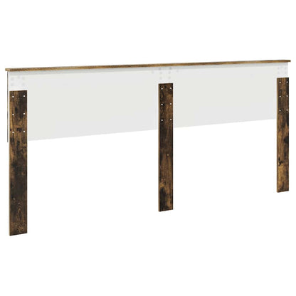 Testiera con testiera Rovere fumé 200 cm Legno multistrato