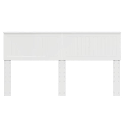 Testiera con testiera Bianco Lucido 160 cm Legno multistrato