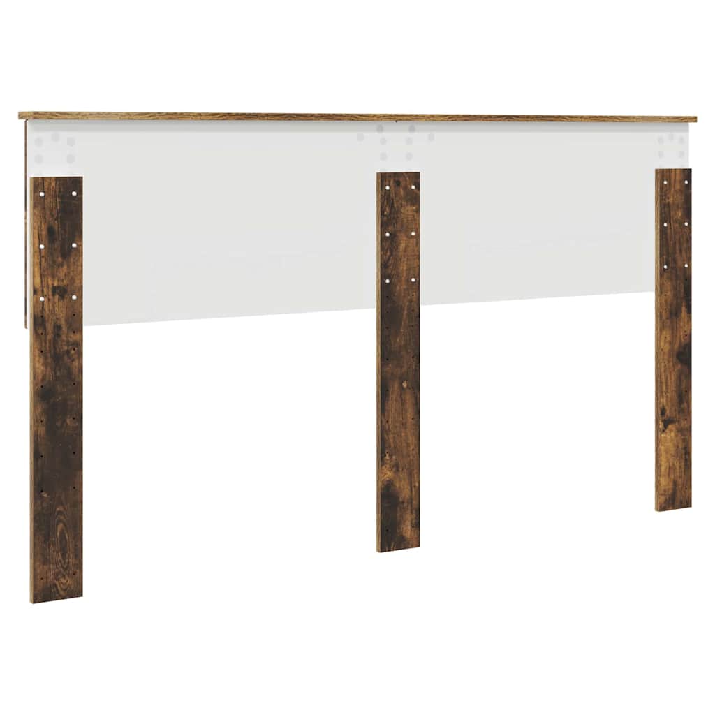 Testiera con testiera Rovere fumé 160 cm Legno multistrato