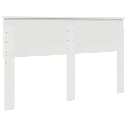 Testiera con testiera Bianco Lucido 150 cm Legno multistrato