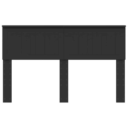 Testiera con testiera Rovere Nero 140 cm Legno multistrato