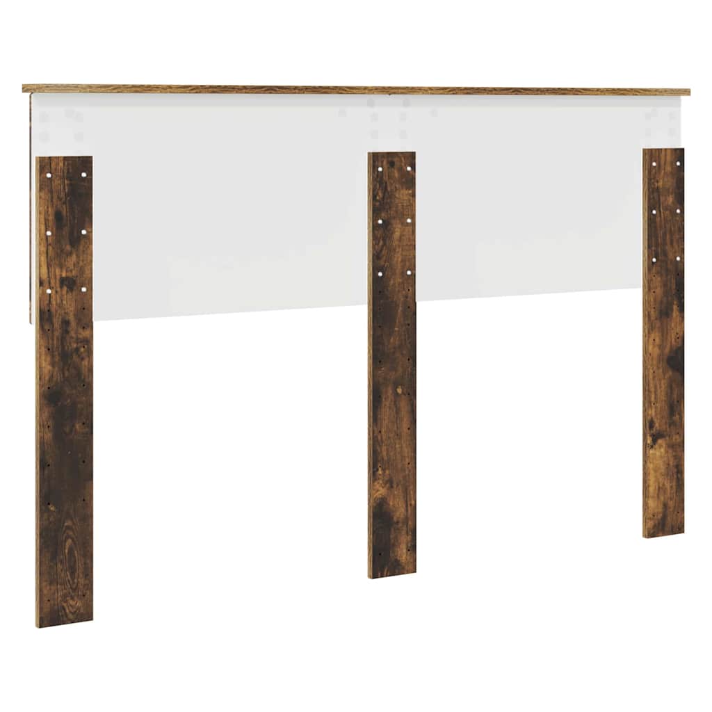 Testiera con testiera Rovere fumé 140 cm Legno multistrato