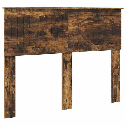 Testiera con testiera Rovere fumé 135 cm Legno multistrato