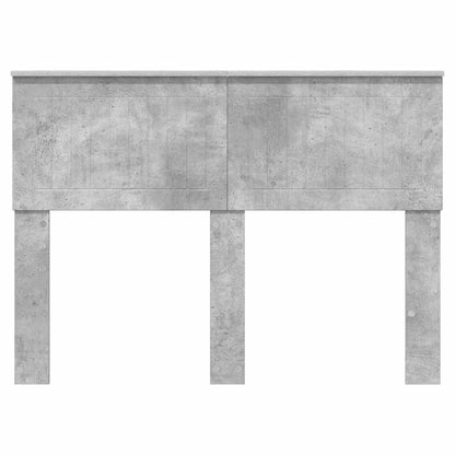 Testiera con testiera Grigio cemento 120 cm Legno multistrato