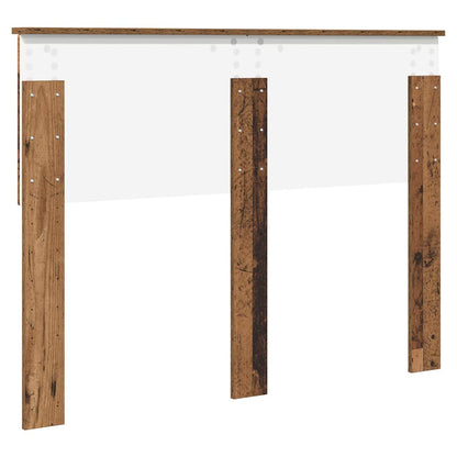 Testiera con testiera Legno vecchio 120 cm Legno multistrato