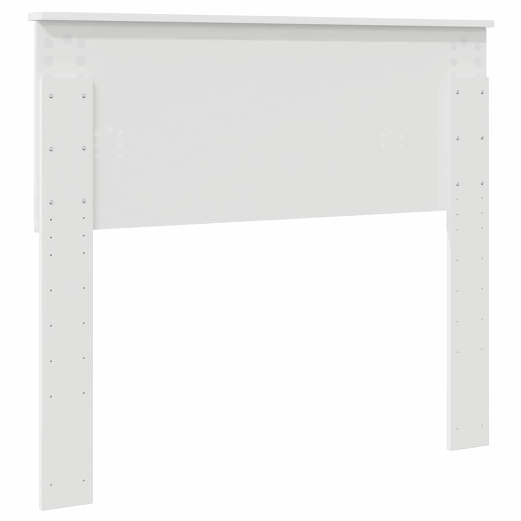 Testiera con testiera Bianco 100 cm Legno multistrato