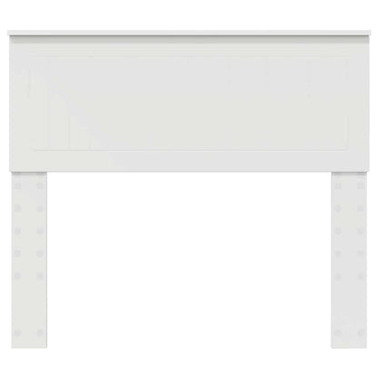 Testiera con testiera Bianco 100 cm Legno multistrato