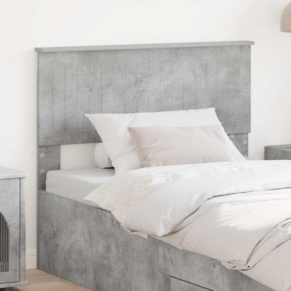 Testiera Grigio cemento Legno ingegnerizzato