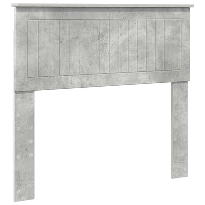 Testiera Grigio cemento Legno ingegnerizzato
