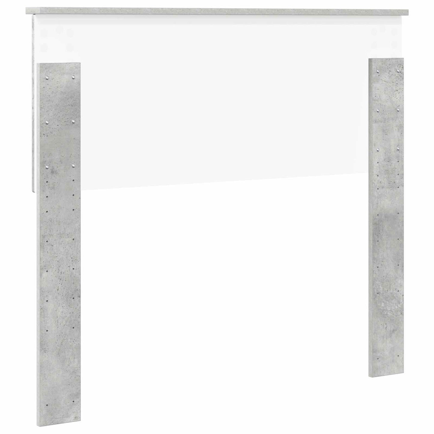 Testiera Grigio cemento Legno ingegnerizzato