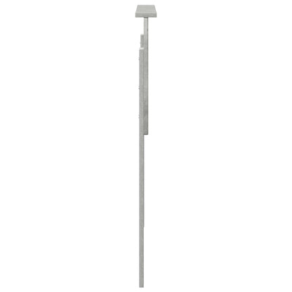 Testiera Grigio cemento Legno ingegnerizzato