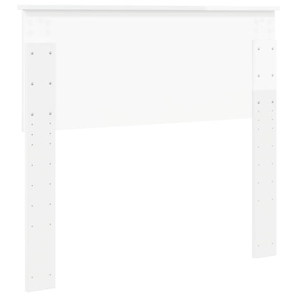 Testiera Bianco Lucido Legno multistrato