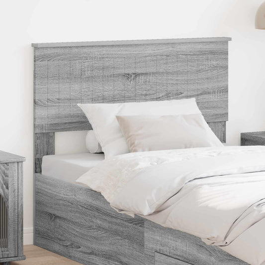 Testiera Grigio Sonoma Legno multistrato