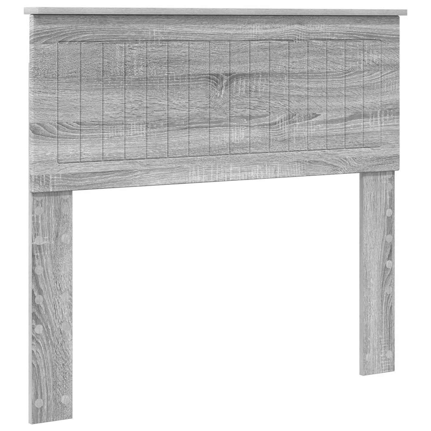 Testiera Grigio Sonoma Legno multistrato
