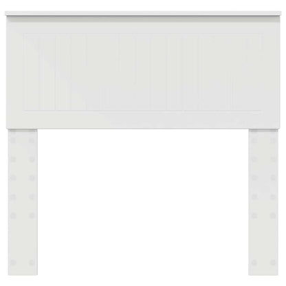 Testiera con testiera Bianco 90 cm Legno multistrato