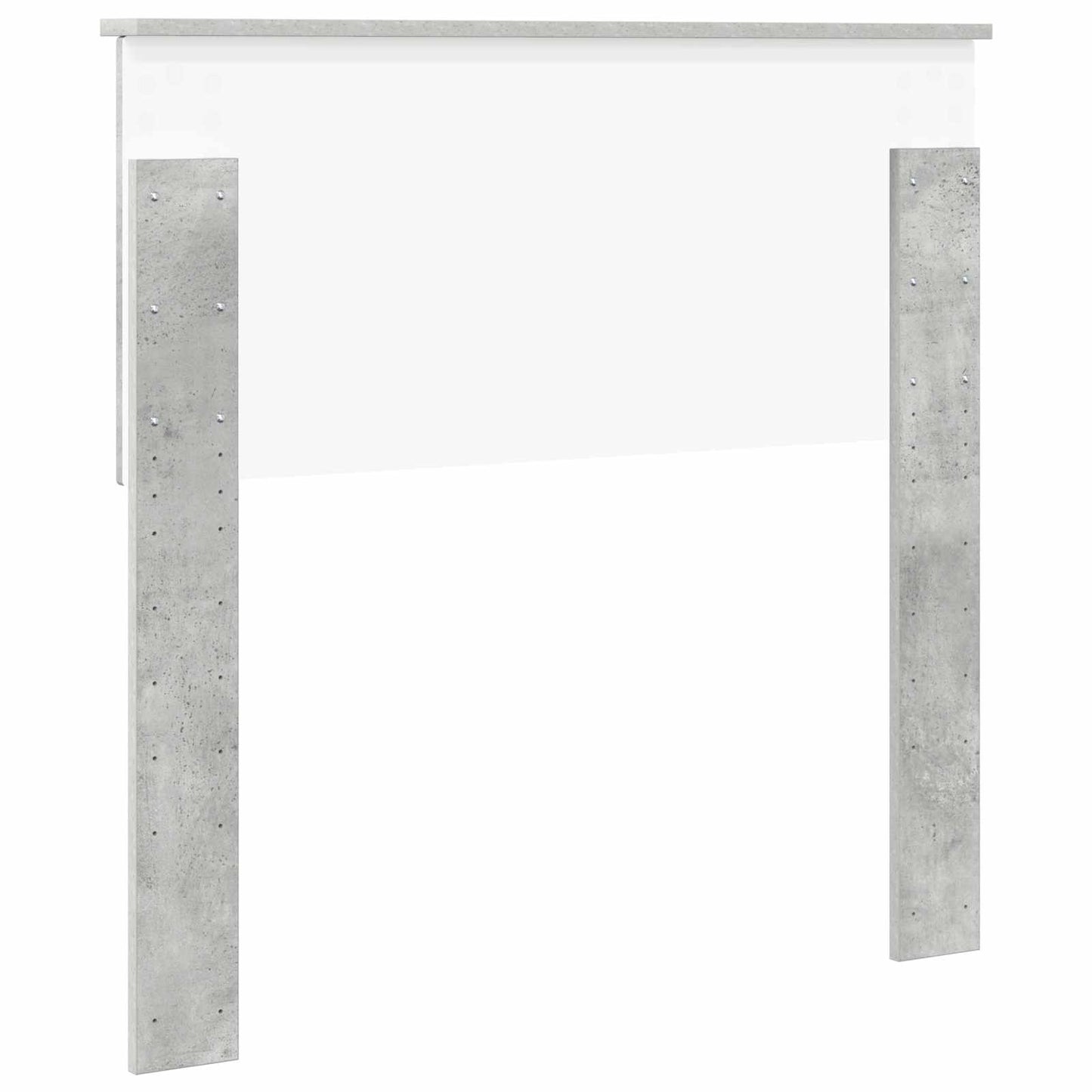 Testiera Grigio cemento Legno ingegnerizzato