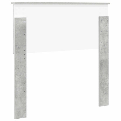 Testiera Grigio cemento Legno ingegnerizzato