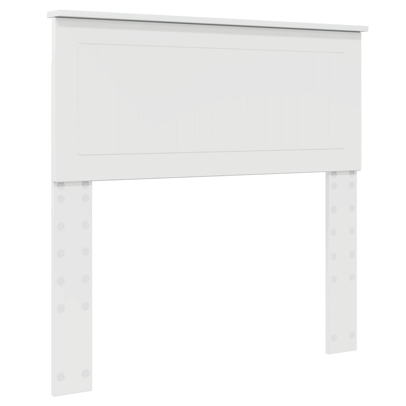Testiera Bianco Lucido Legno multistrato | homemem39