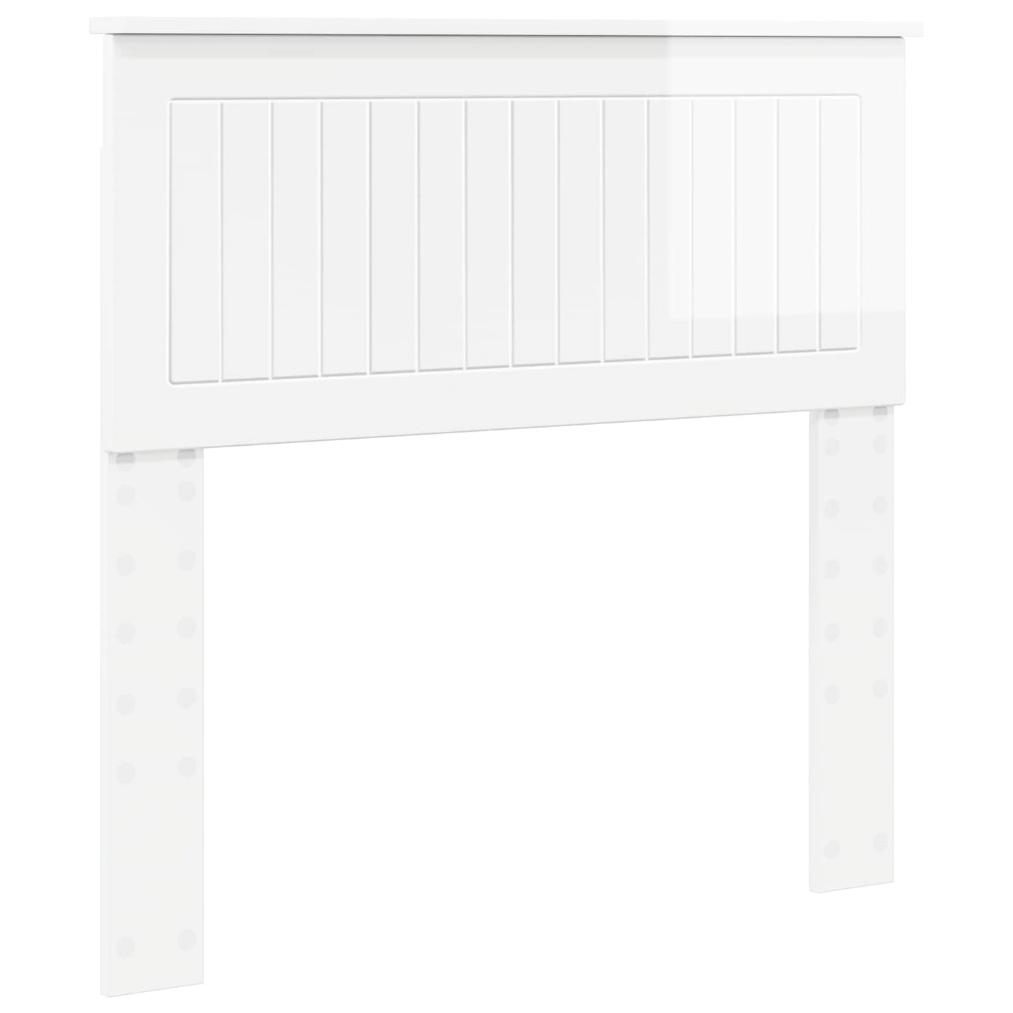 Testiera Bianco Lucido Legno multistrato