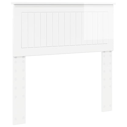 Testiera Bianco Lucido Legno multistrato