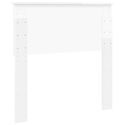 Testiera Bianco Lucido Legno multistrato