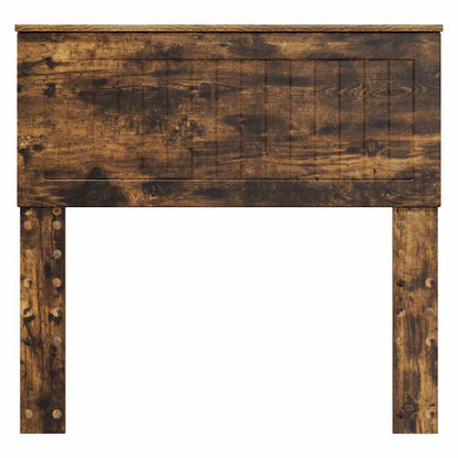 Testiera con testiera Rovere fumé 90 cm Legno multistrato