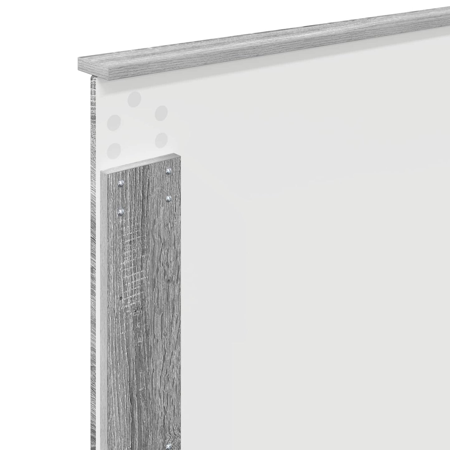 Testiera Grigio Sonoma Legno multistrato