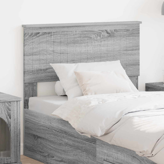 Testiera Grigio Sonoma Legno multistrato