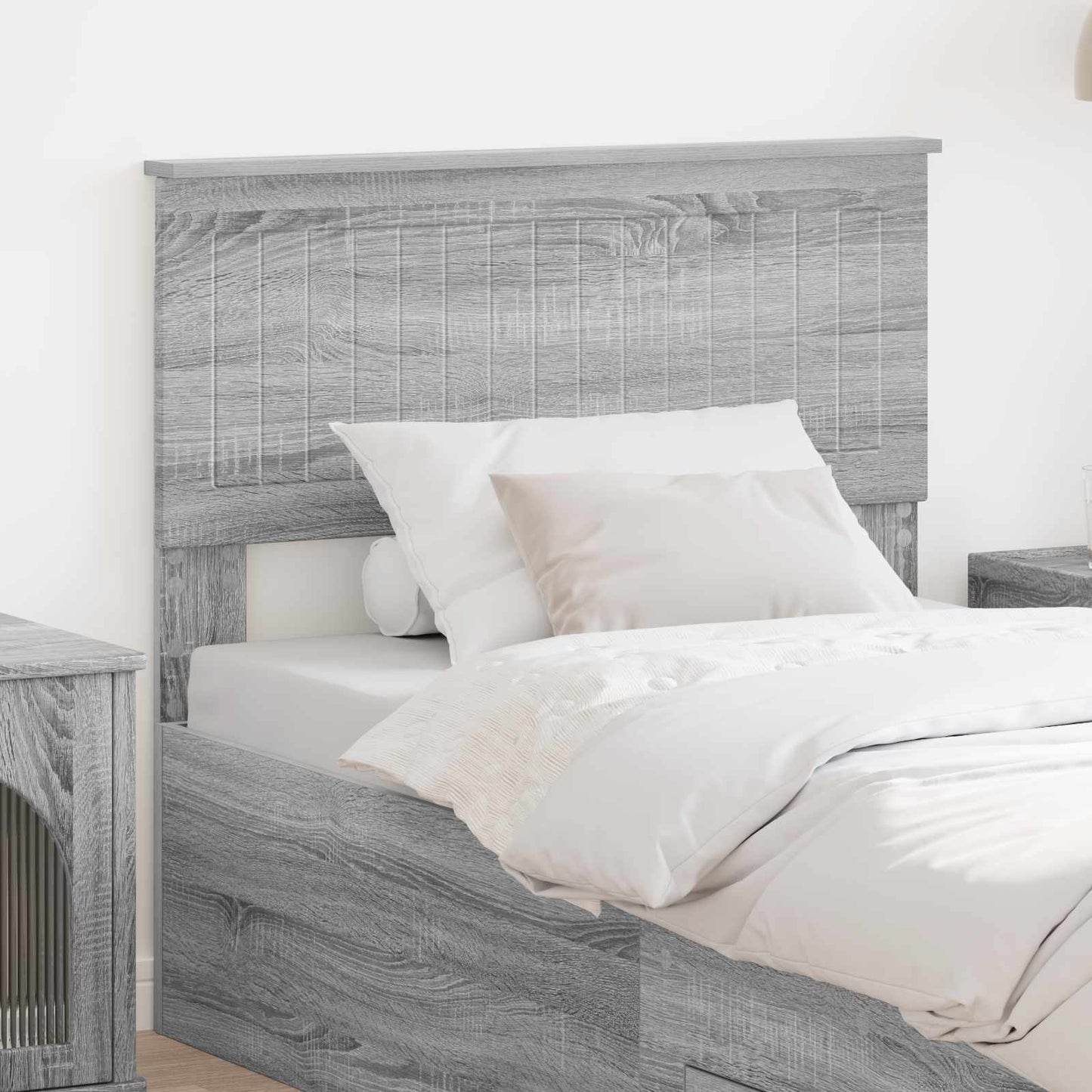Testiera Grigio Sonoma Legno multistrato