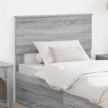 Testiera Grigio Sonoma Legno multistrato