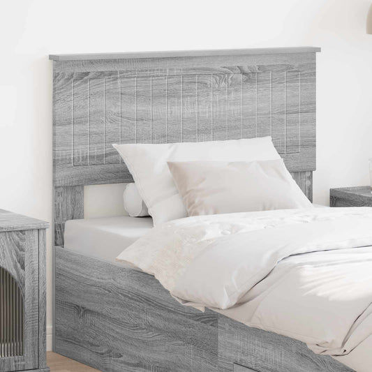 Testiera Grigio Sonoma Legno ingegnerizzato