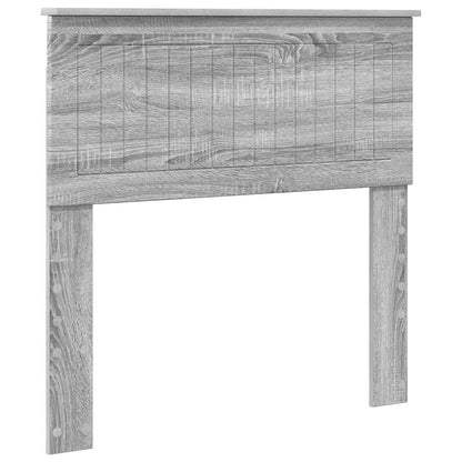 Testiera Grigio Sonoma Legno multistrato