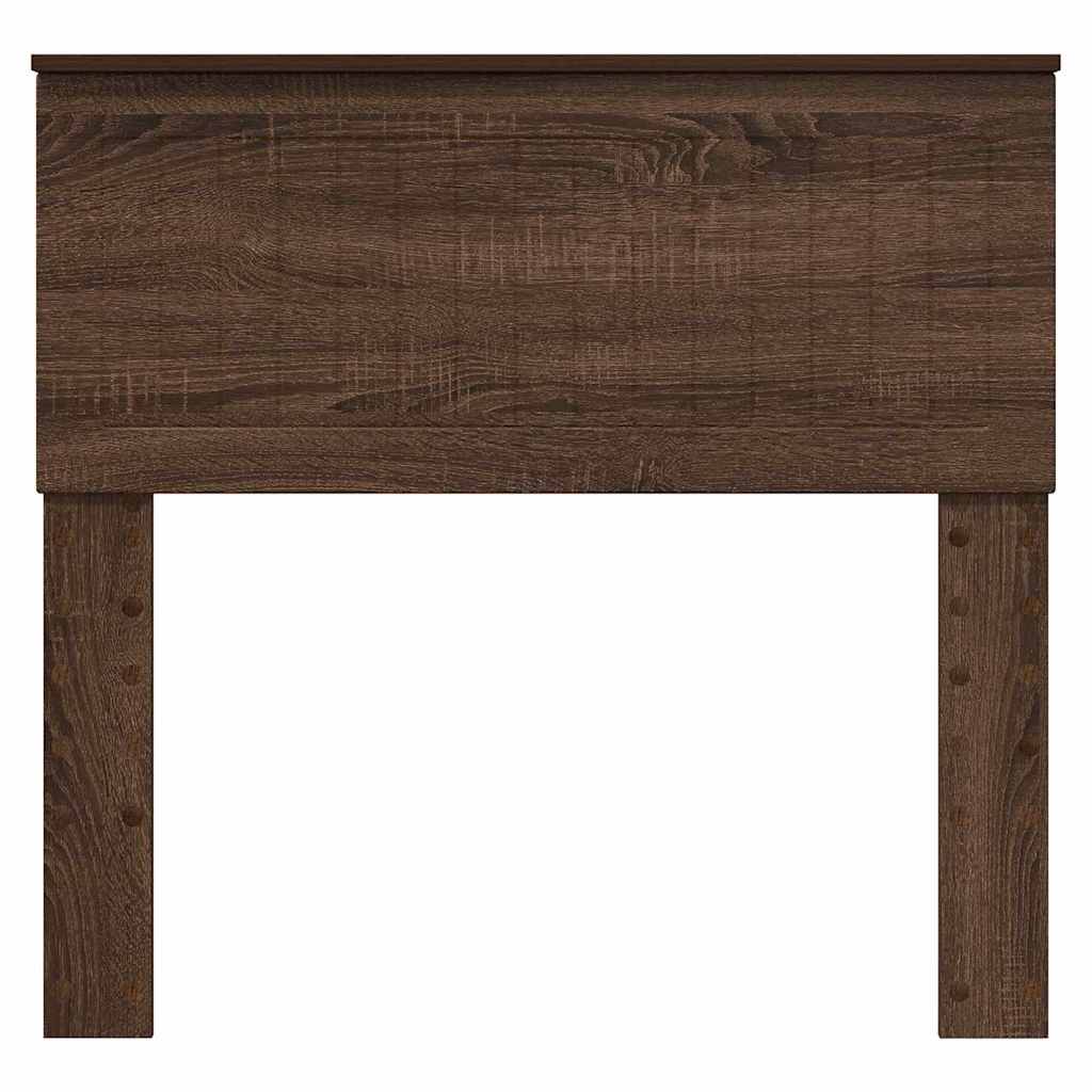 Testiera con testiera Rovere Marrone 90 cm Legno multistrato