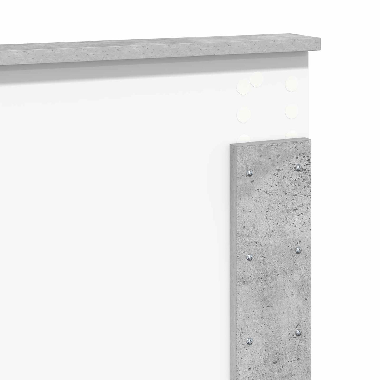Testiera Grigio cemento Legno multistrato