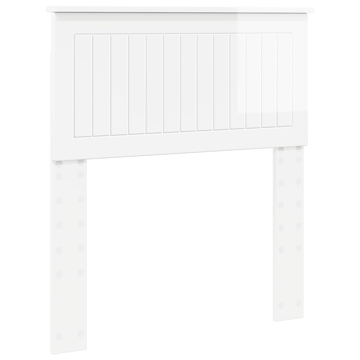 Testiera Bianco Lucido Legno ingegnerizzato