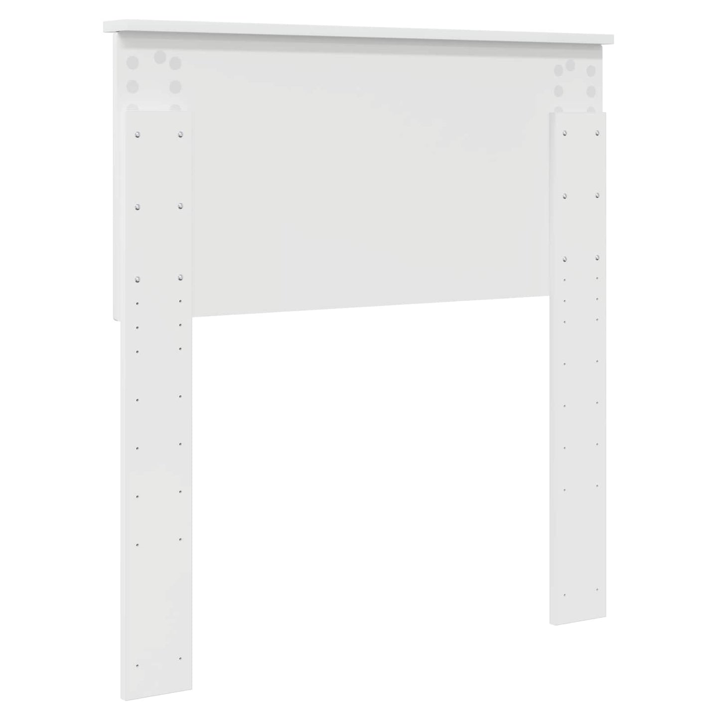 Testiera Bianco Lucido Legno multistrato | homemem39