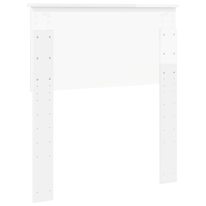 Testiera Bianco Lucido Legno ingegnerizzato