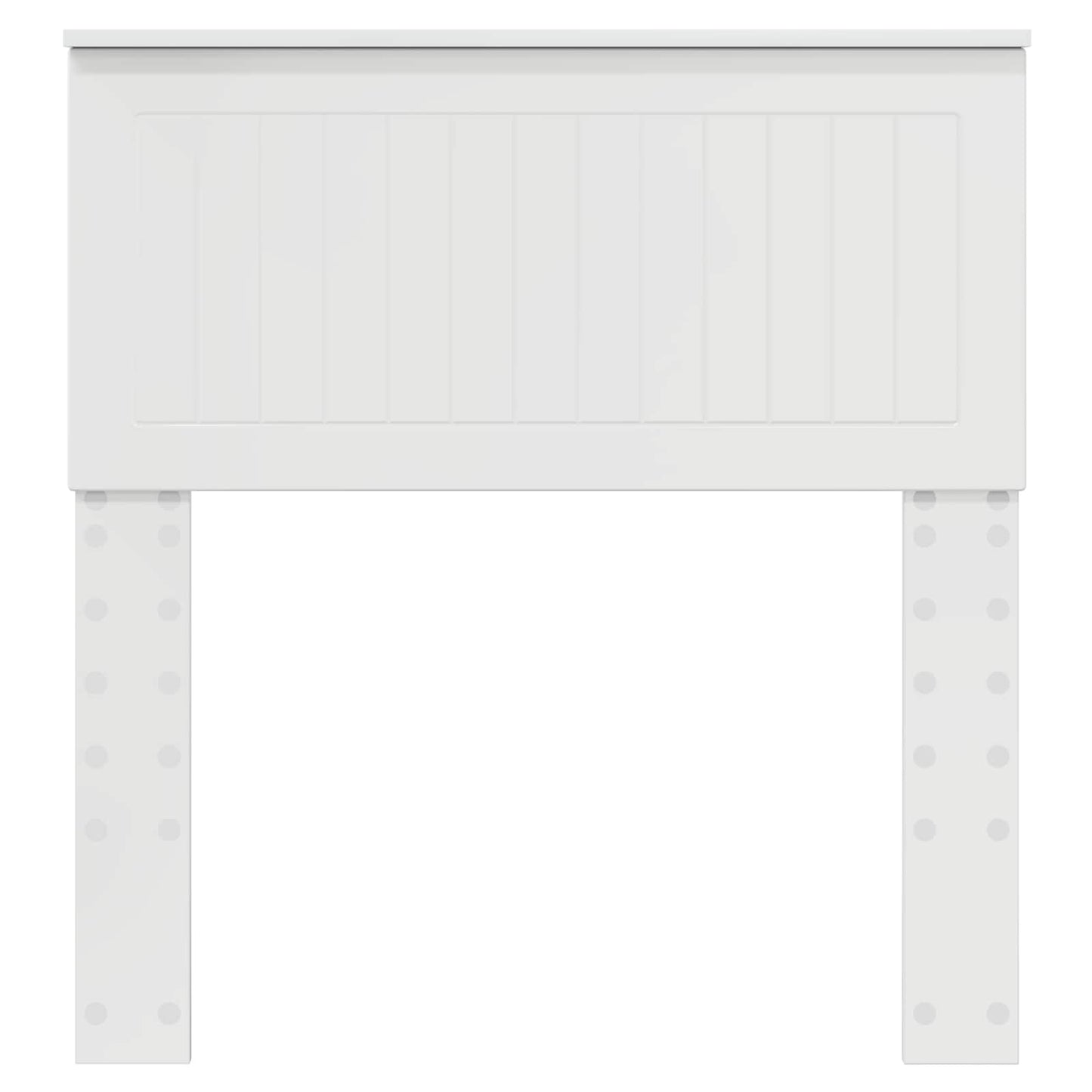 Testiera Bianco Lucido Legno multistrato | homemem39