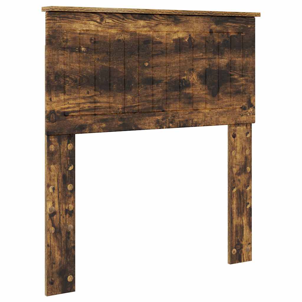 Testiera con testiera Rovere fumé 80 cm Legno multistrato