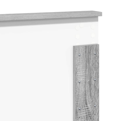 Testiera Grigio Sonoma Legno multistrato
