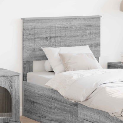 Testiera Grigio Sonoma Legno multistrato