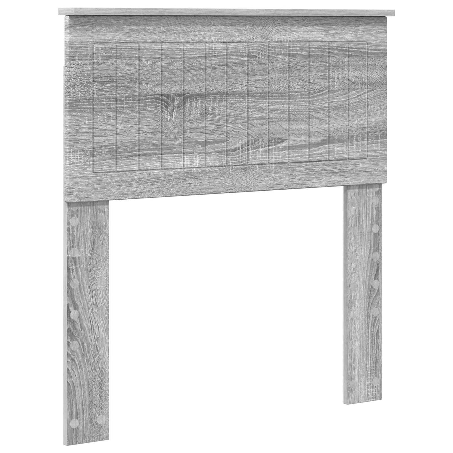 Testiera Grigio Sonoma Legno multistrato