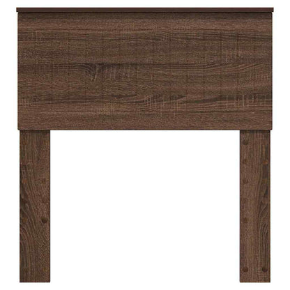 Testiera con testiera Rovere Marrone 80 cm Legno multistrato