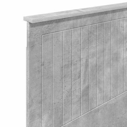 Testiera Grigio cemento Legno ingegnerizzato
