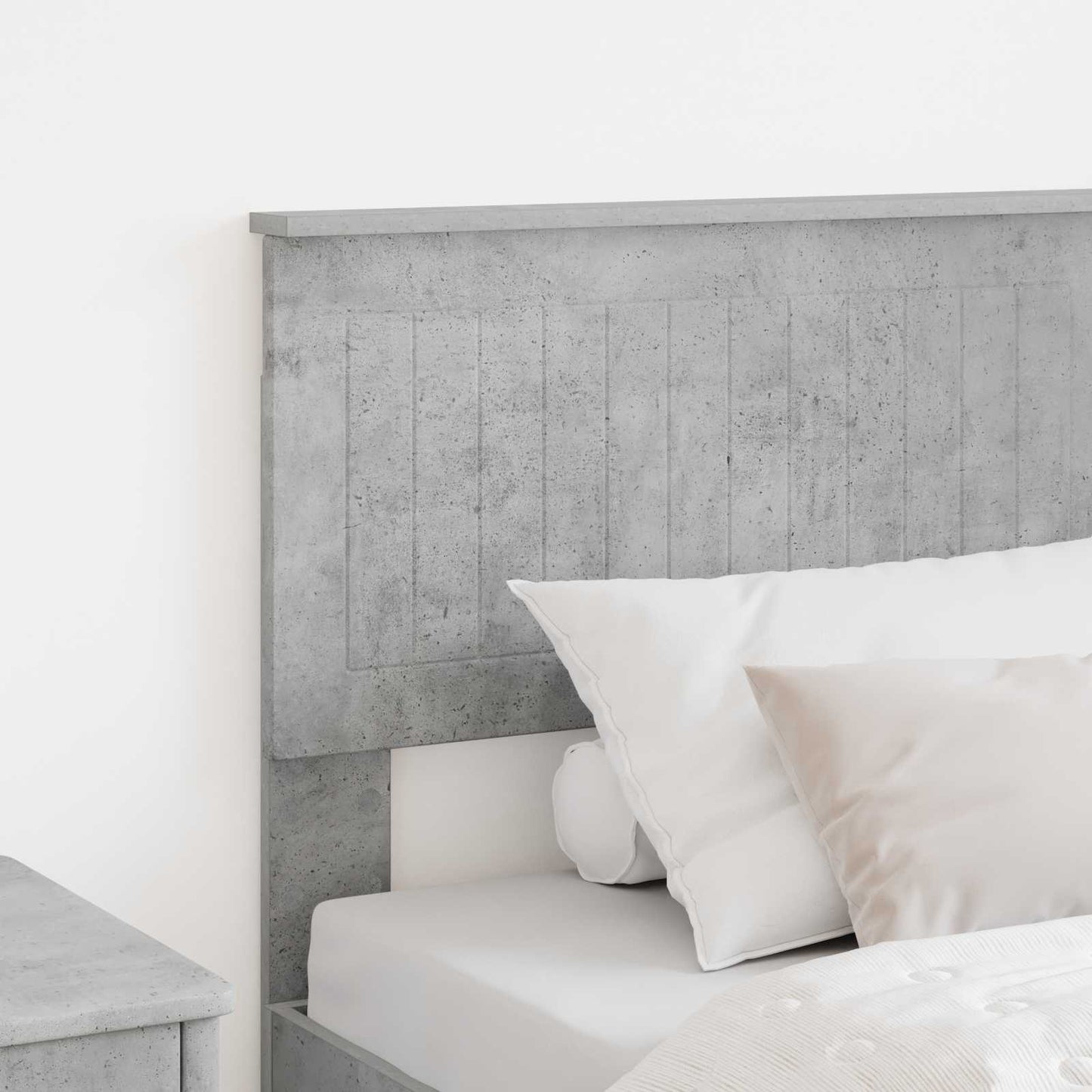Testiera Grigio cemento Legno ingegnerizzato