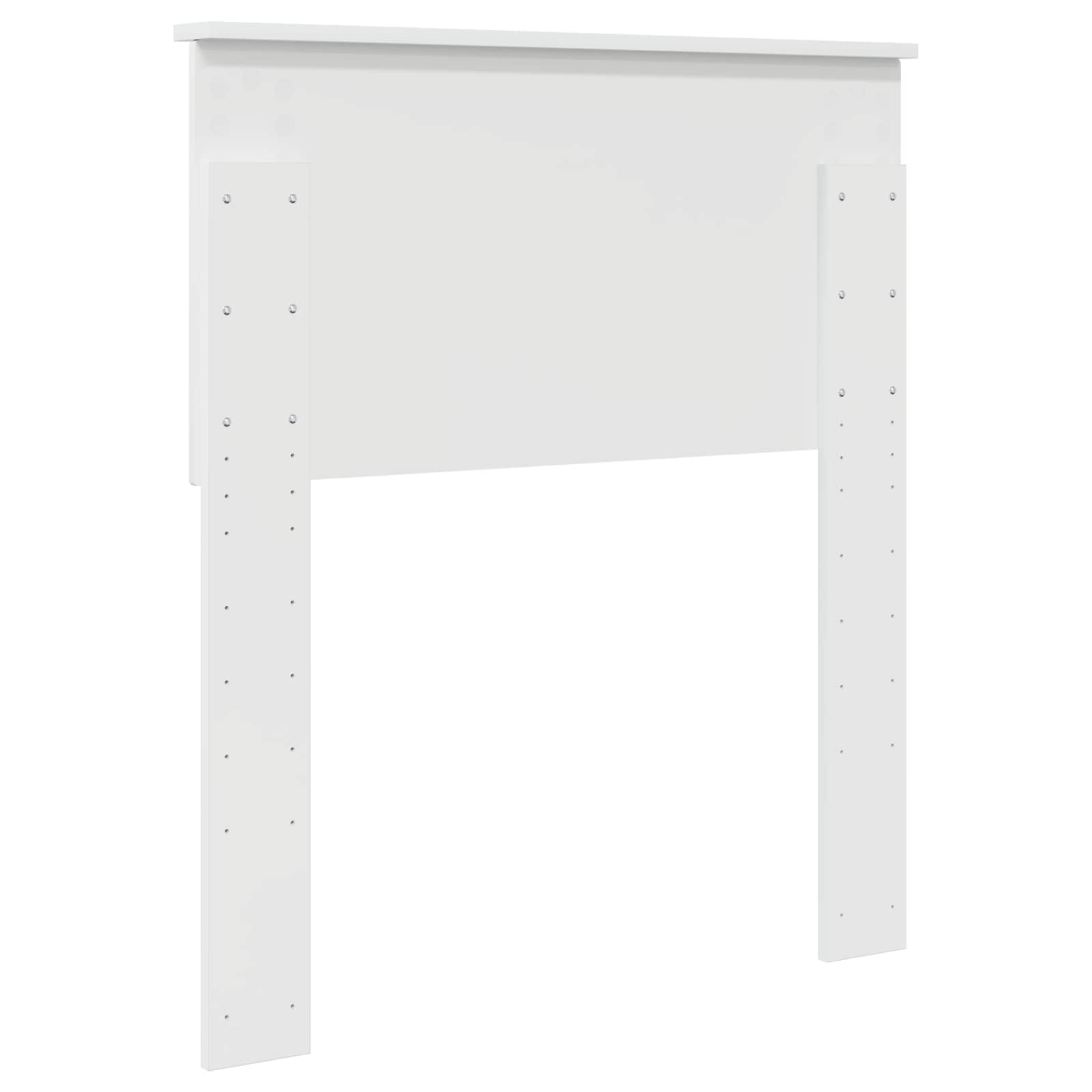 Testiera Bianco Lucido Legno multistrato | homemem39